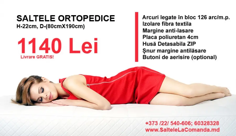 Saltele Ortopedice Promo Chișinău